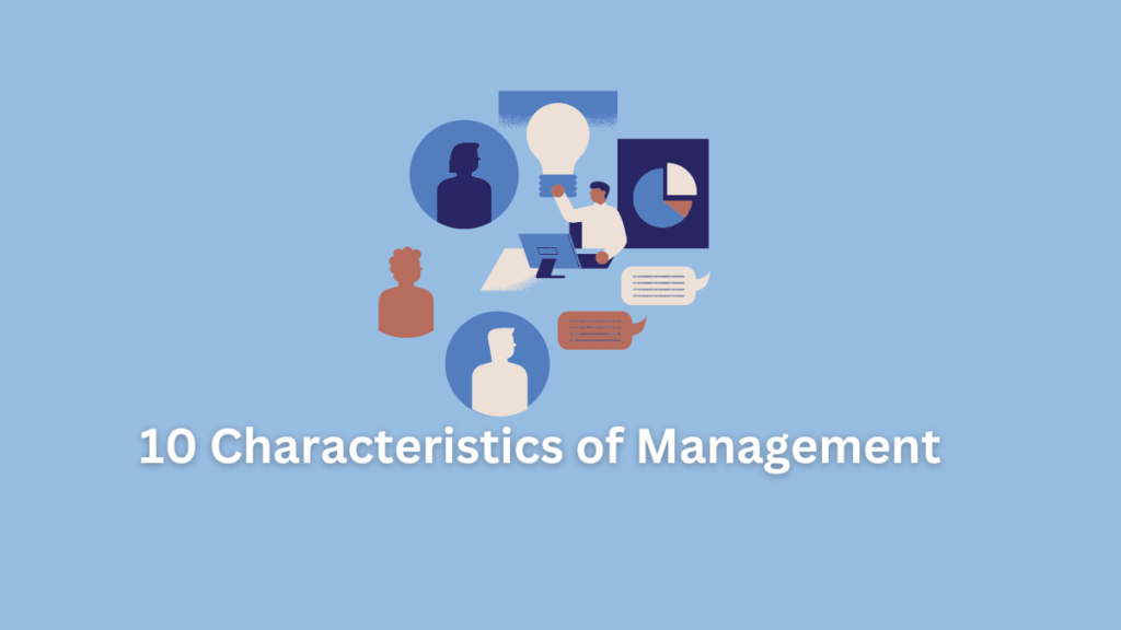 characteristics of management